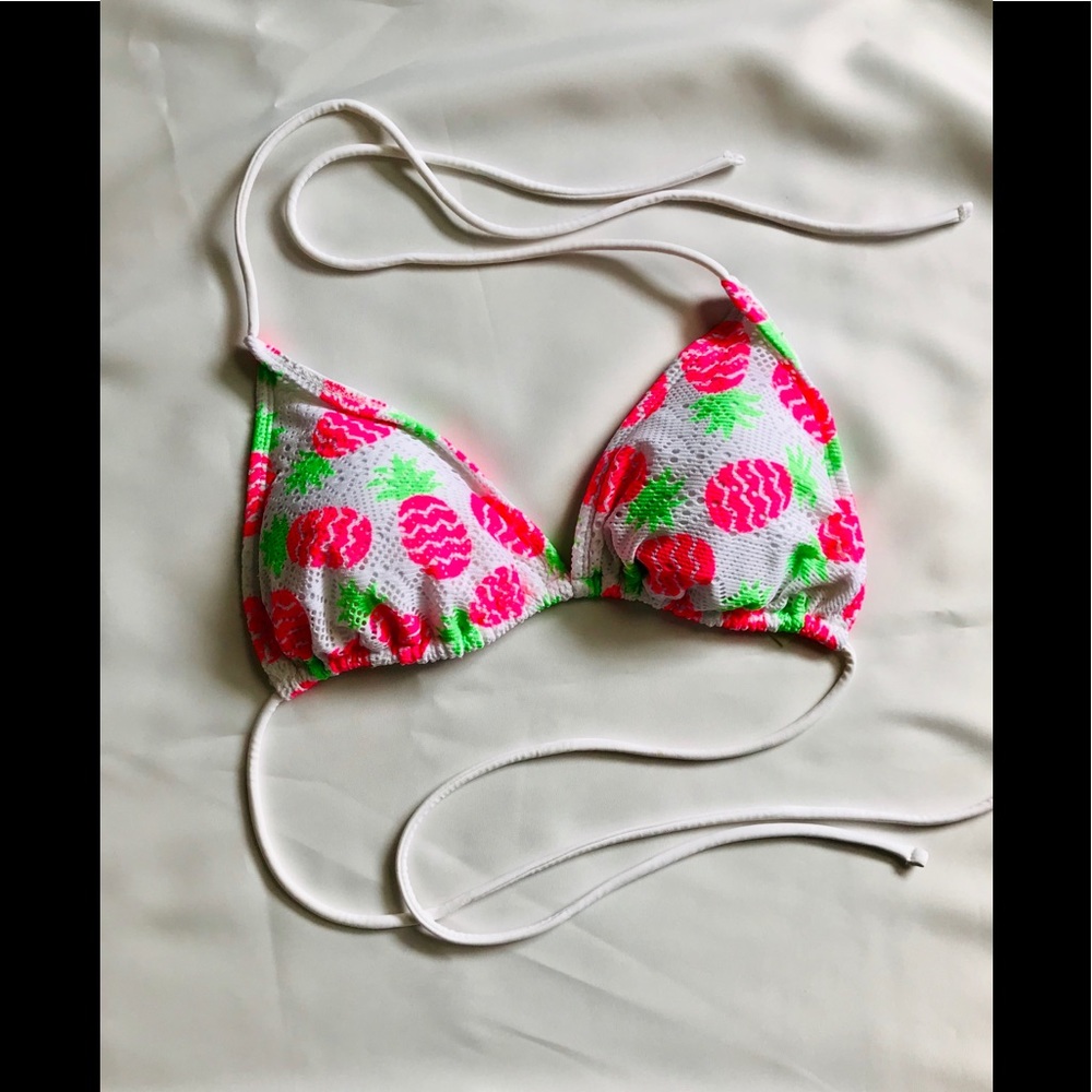 OP Pineapple Bikini Top